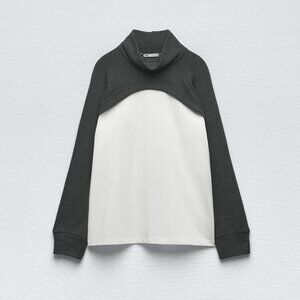 Zara Women's Asymmetrical Top Size L NWT